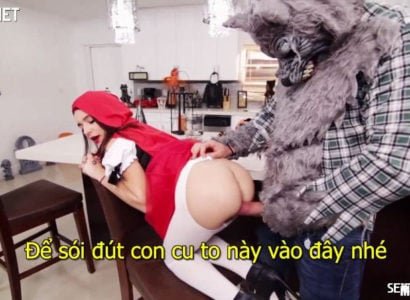 A garota foi roubada pelo lobo